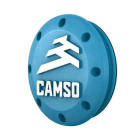 Camso hub axle cap blue