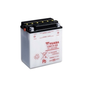 YUASA Battery without Acid Pack - 12N14-3A 12V 14.7Ah