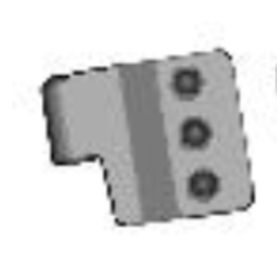 DFK Right Door hinge assembly Can-Am Maverick Trail