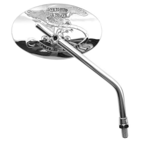 V PARTS Mirror Universal - Chrome (1pc)