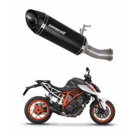 KTM 1290 SUPER Duke / R 2017 - 2019 Exhaust Silencer Muffler HP8 BLACK Low Level + dB killer