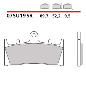 Brembo Brakepads Carbon-Ceramic Racing Front KAWASAKI / SUZUKI