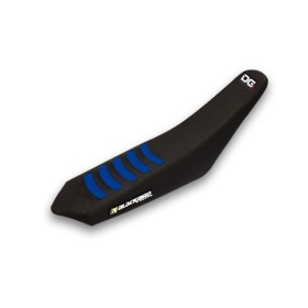 BLACKBIRD Double Grip 3 Black/Blue Seat Cover Sherco SE/SEF/SE-R/SEF-R 50-500cc 2013-2024