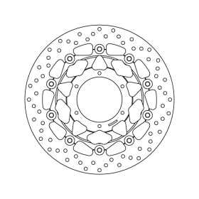 Brembo Serie Oro brakedisc floating HONDA