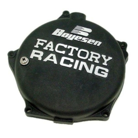 BOYESEN Factory Racing Clutch Cover Black Kawasaki KX250F