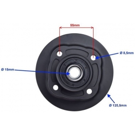 Rear wheel hub with bushing JUNAK 901 / 902 50cc