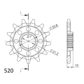 Supersprox Front Sprocket 13