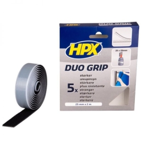 "HPX Duo Grip" lipni juosta - juoda 25 mm x 2 m