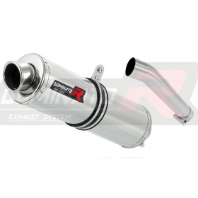 Exhaust silencer Dominator HOMOLOGATED OVAL SUZUKI DL 650 V-STROM 2004-2006