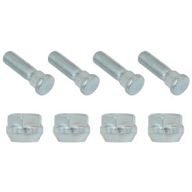 Bronco Bolt and Nut set for Wheelspacers M10 x 1.25 x 42mm (4pcs)