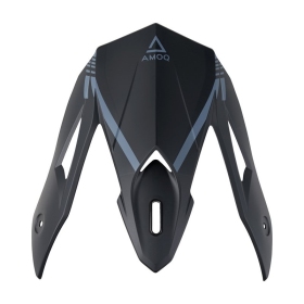 AMOQ Meteor V2 Helmet Peak Black / Grey