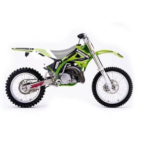 BLACKBIRD Dream Graphic 4 grafikos rinkinys Kawasaki KX125/250