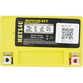 Akumuliatorius Motobatt MBTX4U 12V 4.7Ah