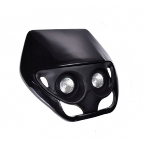 Universal black headlight 310MM