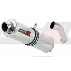 Exhaust silencer Dominator ROUND SUZUKI GSR 750 2011-2016