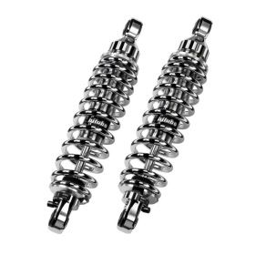 BITUBO WME03 Rear Shock Absorber Chrome Harley Davidson FLHR / FLHT / FLHTC / FLHTCI / FLHTCU / FLHTK / XLH / XL / FXLR / FLTRX / FLTRUSE 80-16