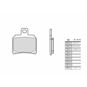 BREMBO Genuine Sintered Metal Brake pads KTM SUPER DUKE R 1290 2021-2023