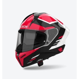 Airoh Helmet Matryx Throne Red/White/Black