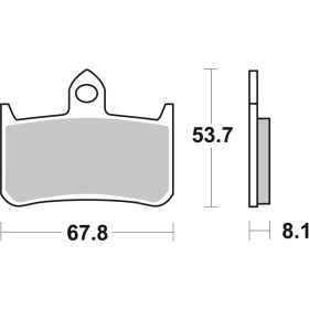 Brembo Brakepads Sintered HONDA