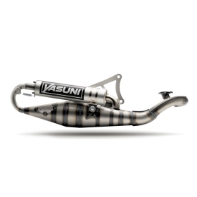 YASUNI Carrera 10 Exhaust Aluminium - Minarelli Horizontal APRILIA / BETA / BENELLI / MALAGUTI / MBK / YAMAHA 50 1987-2020