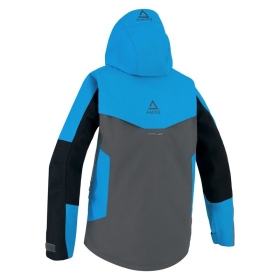 AMOQ Aspect Jacket Dk Grey/Sky Blue