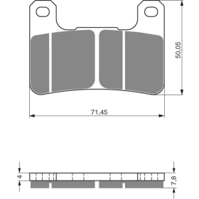 GOLDFREN Brake Pads 213 S3 Kawasaki / Suzuki