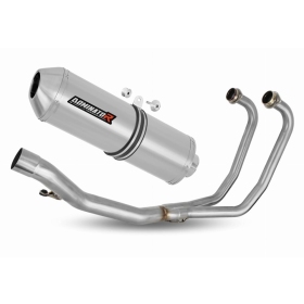 Suzuki GS 500F 2004 - 2014 Full Exhaust System Collector Silencer OVR + dB killer