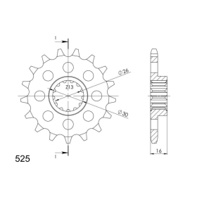 Supersprox / JT Front sprocket 313.16