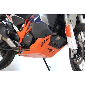 AXP Adventure Skid Plate Orange HDPE 8mm KTM 1290 SUPER ADVENTURE R / S 1290cc 2021-2022