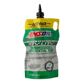 Amsoil Synthetic ATV/UTV Transmission & Differential Fluid 946ml