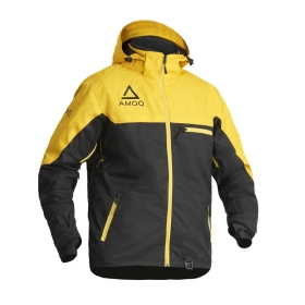 Textile Jacket AMOQ Void Black/Yellow