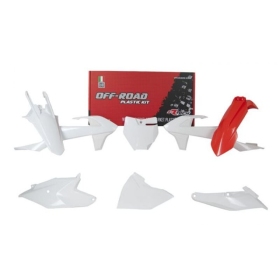 RACETECH Plastic Kit KTM 85SX White/ Red