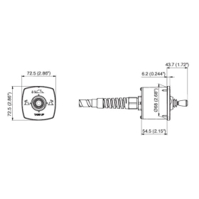 Uflex MTT 12-CH-LP juodas 309 mm