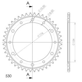 Supersprox / JT Rear sprocket 1340,44