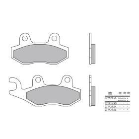 BREMBO Street Sintered Metal Brake pads HARLEY DAVIDSON / HYOSUNG / KAWASAKI / TRIUMPH / SYM 50-1690cc 1974-2022