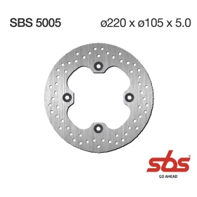 Sbs Rear Brakedisc 5005 Standard HONDA / TRIUMPH