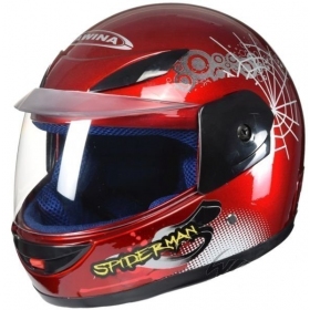 AWINA Spider-man closed red helmet for kids