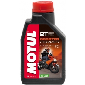 MOTUL SCOOTER POWER SYNTHETIC ENGINE OIL 2T 1L