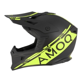 MX Helmet AMOQ Meteor V2 Black/HiVis 