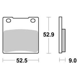 Sbs Brakepads 556LS Sintered KAWASAKI / SUZUKI