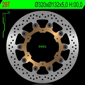 NG BRAKES Round Floating Brake Disc YAMAHA MT-01 / YZF-R7 750-1700 99-09