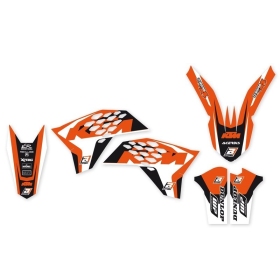 BLACKBIRD Dream Graphic 4 Complete Graphic Kit KTM EXC/EXC-F/SXS/SX/SX-F 125-530CC 2007-2011