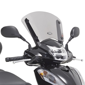 Givi windscreen, low, smoked HONDA SH300 15-20