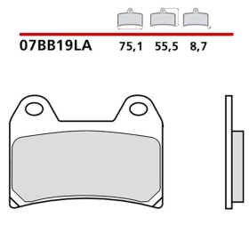 Brembo Brakepads Sintered MOTO GUZZI