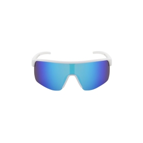 Red Bull Spect Dakota Sunglasses white smoke with blue mirror