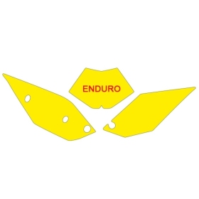 BLACKBIRD Plate Stickers Beta RR 350-498cc 2011-2019