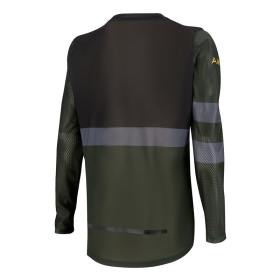 AMOQ Airline Mesh Off Road Shirt Military Green / Black