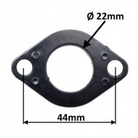 Manifold gasket MAXTUNED GY6 50cc 4T 139QMB (44mm between the screws)