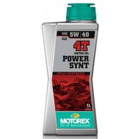 MOTOrex POWER SYNT 5W/40 Synthetic - 4T - 1L