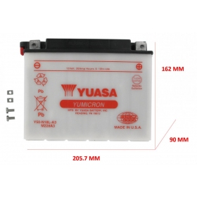 Battery Y50N18LA3 YUASA 12V 20Ah